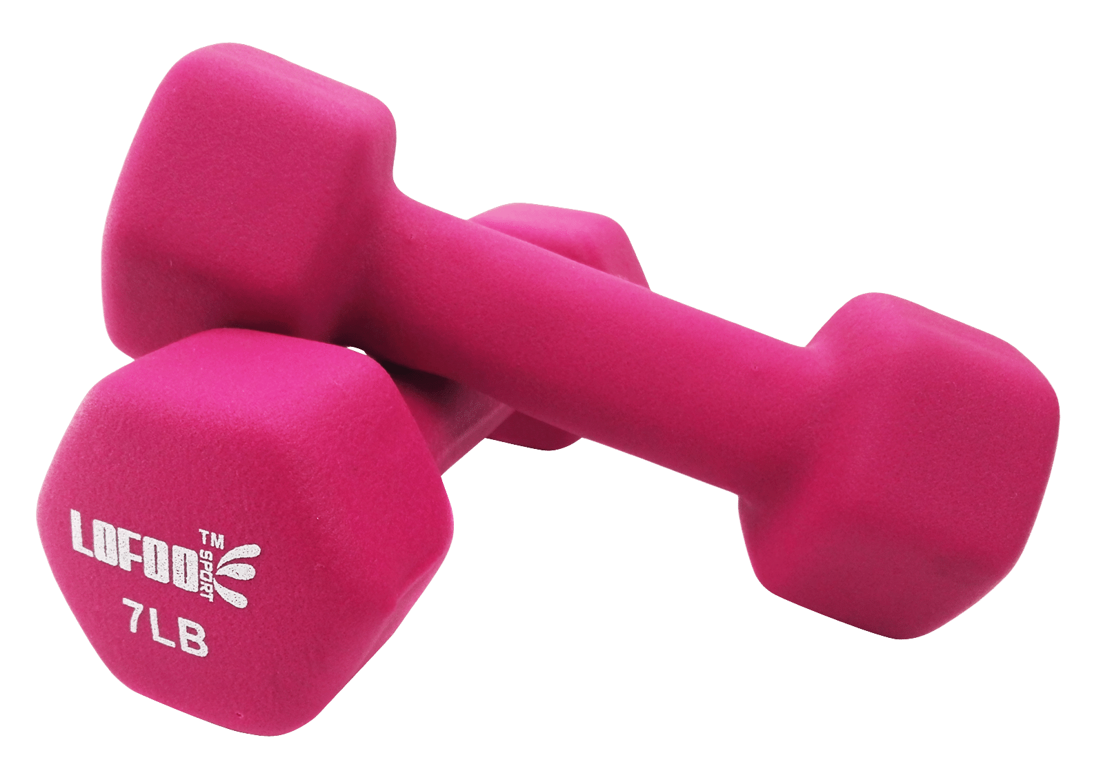 Pink Dumbbell weights